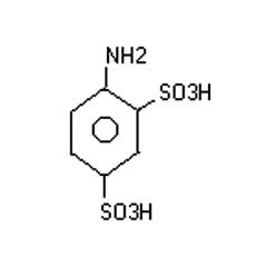 1 Amino Benzene 2:4 Di Sulphonic Acid