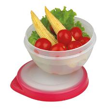 Transparent Bowl With Lid