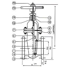 Cast Iron Sluice Valve