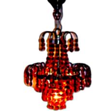 Hanging Glass Chandelier