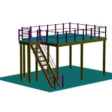 Mezzanine Floor Storage Racks