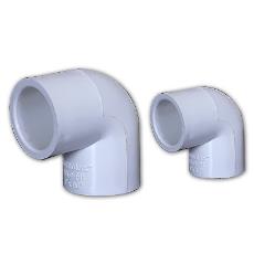 Unplasticised Polyvinyl Chloride Elbow Fitting