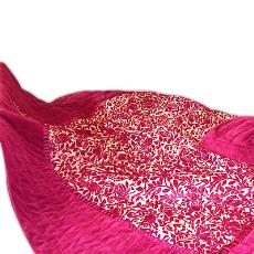 Pink Coloured Bed Cover