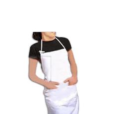 White Coloured Hospital Apron