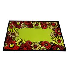 Floral Designed Colourful Carpet