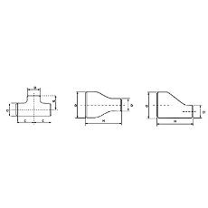 Butt Weld Reducing Tee And Reducers