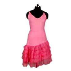 Pink Coloured Sleeveless Dress