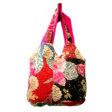 Kantha Embroidered Hand Bag