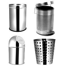 Metal Made Smooth Finished Dustbin