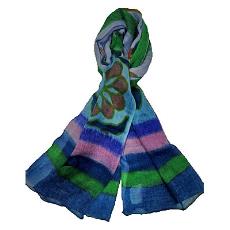 Colourful Hand Printed Scarf