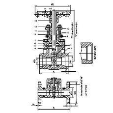 Forged Steel Made Gate Valve