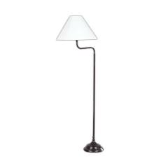 Floor Lamp With White Shade