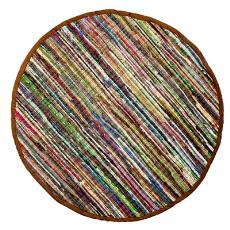 Cotton Made Round Rug