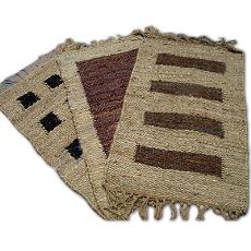 Hamp Jute Leather Rug