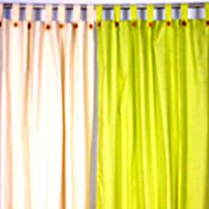 Cotton Tab Top Curtains