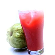 Pink Coloured Guava Pulp