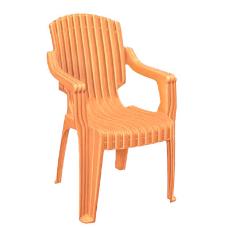 Plastic Moulded Chair With Hand Rest