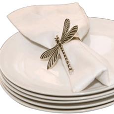 Dragon Fly Designed Napkin Ring