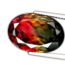 Oval Shaped Tourmaline Gem Stone