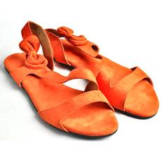 Orange Coloured Ladies Sandal