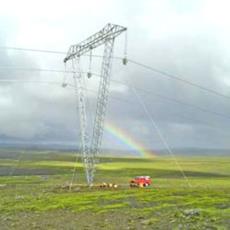 Power Transmission Line Tower