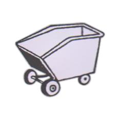 Rust Resistant Tilting Trolley