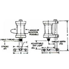 Single Pillar/ Swivel Type Pneumatic Press