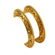 Antique Type Gold Bangle