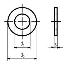 Stainless Steel Made Washer