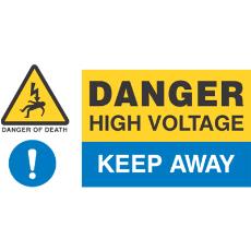 Electrical Hazard Safety Sign