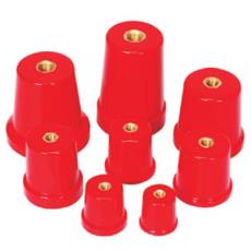 Red Coloured Conical Type Insulator