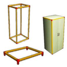 Reinforcement Profile For Electronic Modular Cabinet