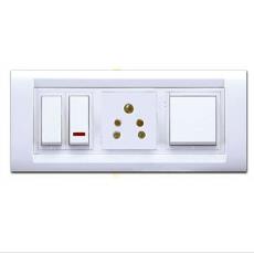 White Coloured Electric Switch