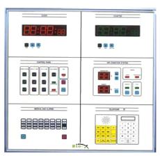 Surgeon Control Panel With Time Clock