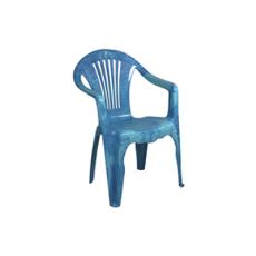 Blue Coloured Chair With Backrest