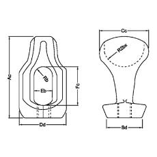 Industrial Grade Thimble Eye Nut