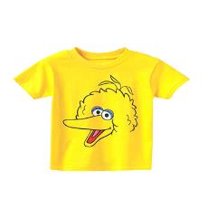 Yellow Coloured Round Neck T-Shirt For Kid