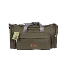 Grey Coloured Travel Bag With Shoulder Strap