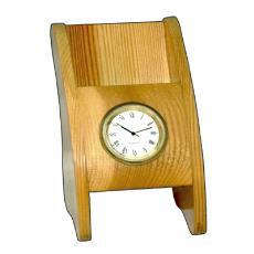 Wooden Finished Table Clock