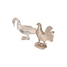 Intricately Designed Aluminium Duck