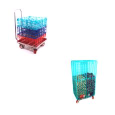 Plastic Made Smooth Finished Trolley