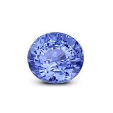 Oval Shaped Blue Sapphire Gemstone