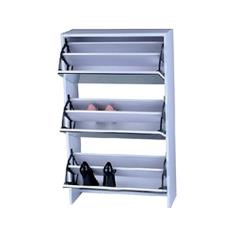 Triple Door Shoe Cabinet