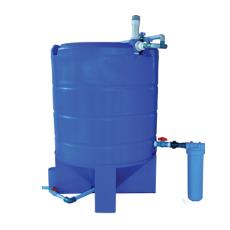 Blue Coloured Storage Tank