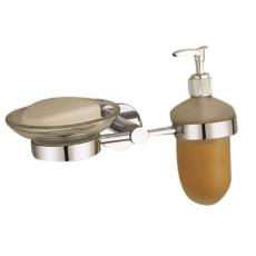 Soap Dish With Liquid Dispenser