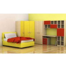 Red And Yellow Coloured Kids Furniture