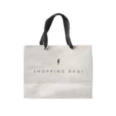 Printed Type Shopping Bag