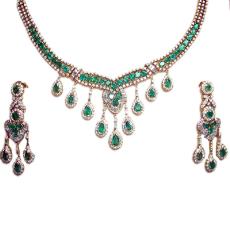 Intricately Designed Stone Studded Necklace