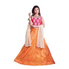 Brocade Lehenga With Dupatta