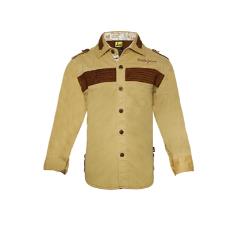 Beige Coloured Slim Fit Shirt